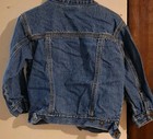 Faded Glory Toddler Denim Jacket Blue 3T Button Front Pockets Long Sleeve — photo 9