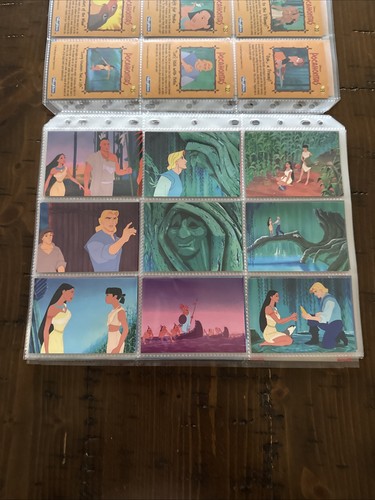 1996 DISNEY'S POCAHONTAS COMPLETE 102 COMMON CARD WITH BONUS CARDS - Picture 4 of 13