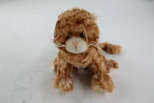 Ganz Webkinz Ginger Cat Soft Plush Stuffed Animal Toy Brown Tabby Kitty HM431
