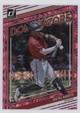 2022 Panini Donruss Dominators Pink Fireworks Ketel Marte #D-12 0cz0
