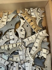 1 Stück Pendelskala Pendeluhr Wiener Regulator Antik  Wanduhr