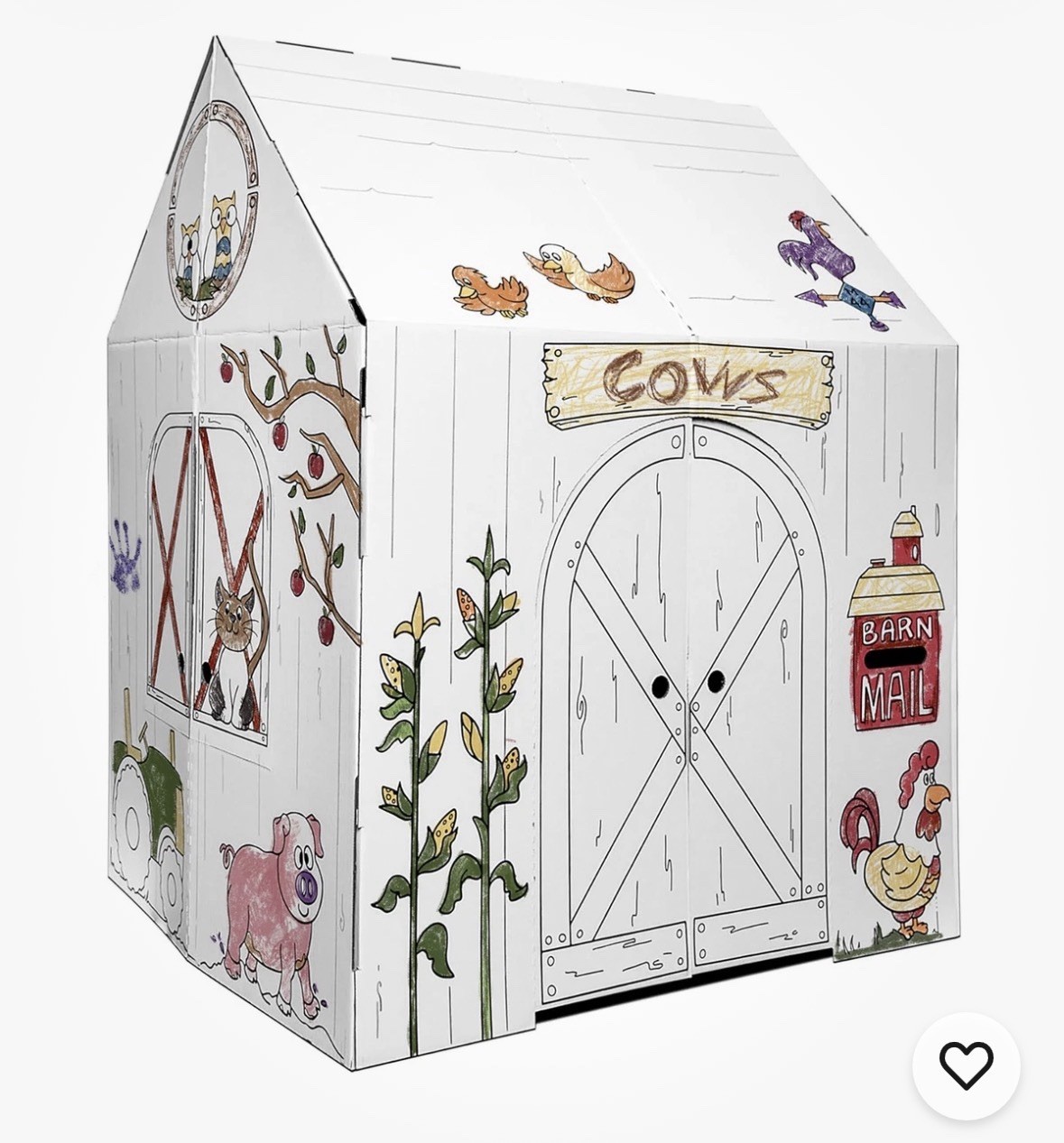 Easy: Playhouse Barn - Kids Art & Craft for Indoor & Outdoor Fun NEW