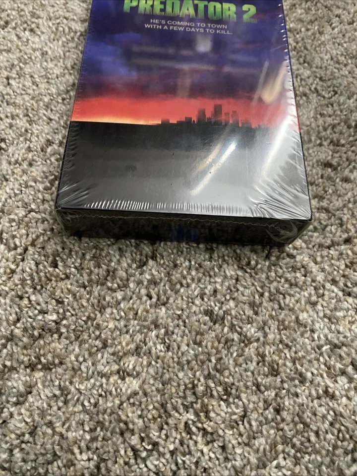 New Sealed Predator 2 VHS, 1991 Twentieth Century Fox Selections Foto 3 de 4