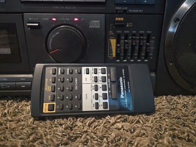PANASONIC” RX-DS660 Stereo Boombox Cassette AM/FM Radio Acoustic