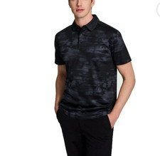 Reebok Men's Performance Polo Shirt,Active Fit Color Black New With Tag