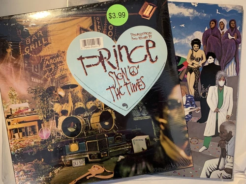 Prince -  Vinyl Lot - Sign O’ The Times (2 LP), Around the World in a Day (1 LP)