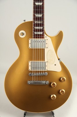 ギター Gibson Custom Shop 1957 Les Paul Goldtop Gibson Custom Shop 1957 Les Paul Goldtop Ultra Light Aged, Double
