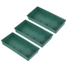 3pcs Plastic Design Bowl 11" Flower Arrangement Base for Centerpiece Decorating