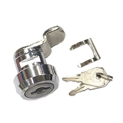 Security Cam Cabinet Lock with 2 Keys Metal Drawer Locks for Secure Files Drawer