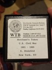 1863 NEW YORK DEPOT FRENCH COGNAC BITTERS CIVIL WAR ERA STORE CARD COIN TOKEN — photo 4