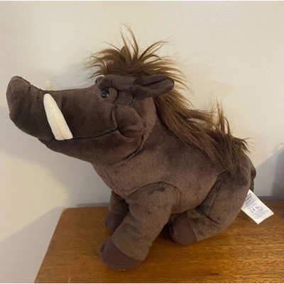 Build-A-Bear Pumbaa Plush Disney The Lion King Toy B.A.B Soft Toy Brown Boar 17''