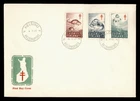 DR WHO 1961 FINLAND FDC ANIMAL TB SEMI POST COMBO R55321