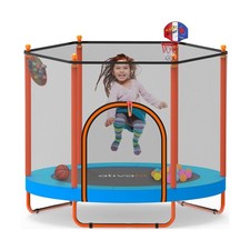 Ativafit 60'' Rebounder Trampoline Indoor Outdoor for Kids Ages 1-8... Fast Ship