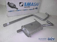 Imasaf Auspuffset Ab Kat für Chrysler PT Cruiser 2.2 CRD BJ 02-10|M-Rohr+Endtopf