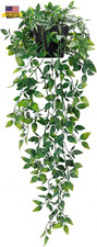 Fake Hanging Plants, Artificial Small Potted Plants for Indoor Outdoor Aesthetic
