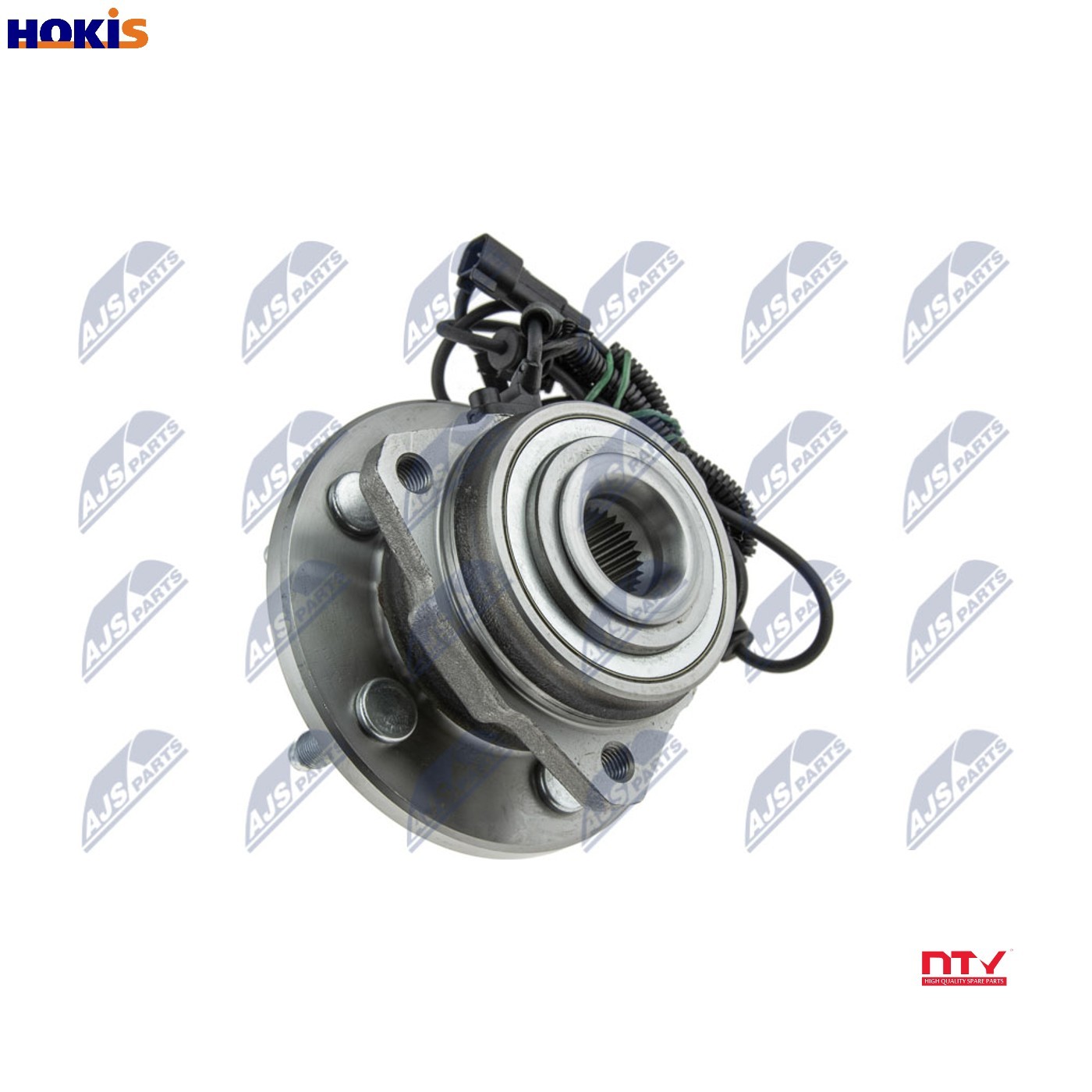 Wheel bearing Front Axle KLP-CH-023 NTY for JEEP CHEROKEE - Image 3