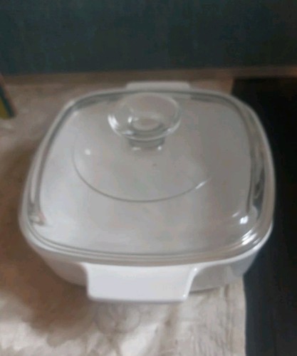 VTG Corning Ware A-1-B Spice Of Life L'Echalote 1 Qt Casserole Dish W/ Pyrex Lid - Picture 8 of 11