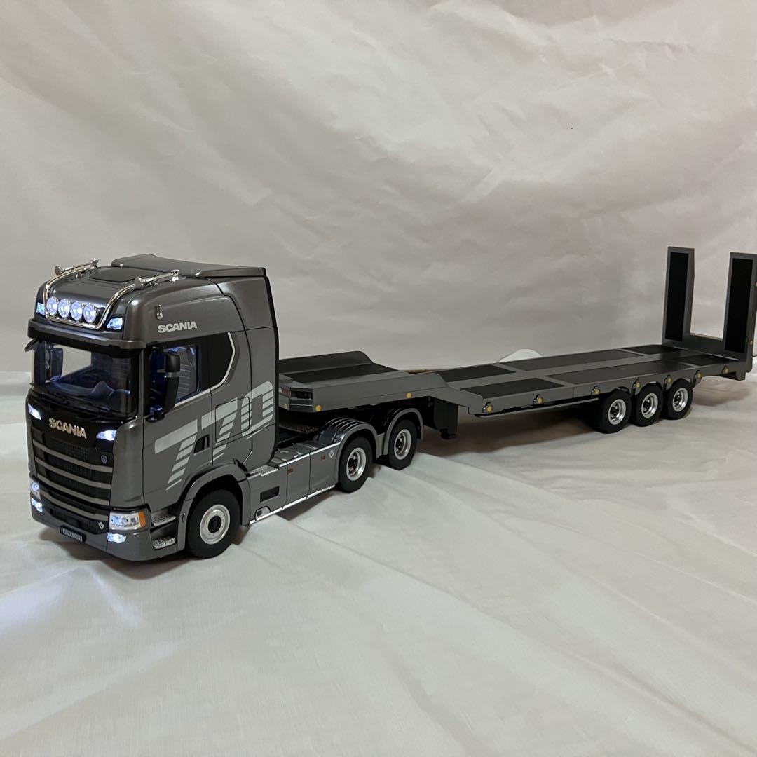 新品　SCANIA 770S 1/18　トレーラーセット Scania 770S 1/18 Custom Trailer Set | eBay