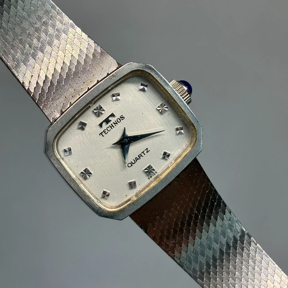Vintage TECHNOS Ladies Quartz Watch - Octagon Case - NEW 