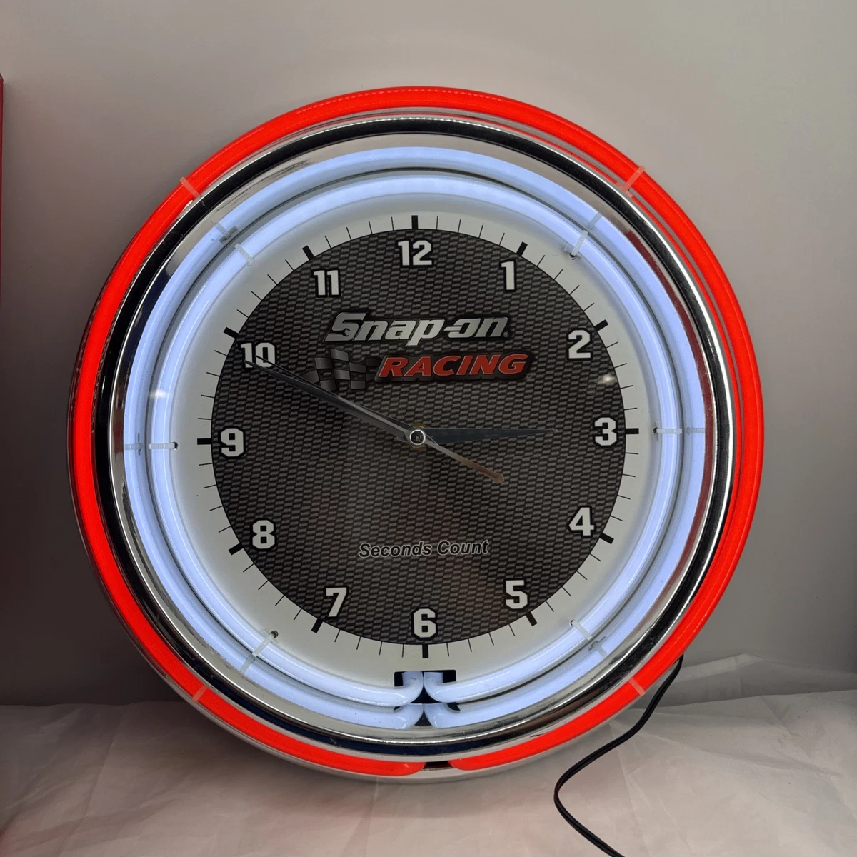 パペット Snap-on 壁掛時計 内部照明付 CLOCK Snap-on Collectible Advertising Clocks for sale | eBay