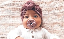 Itzy Ritzy Sweetie Soother- 0-6m 2PK - Buttercream and Toast Braids -50 SALE