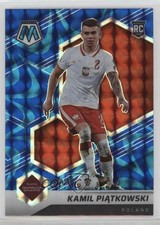 2021 Mosaic FIFA Road to World Cup Reactive Blue Prizm Kamil Piatkowski #50 11c3