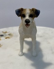 Vintage Jack Russel Terrier Dog Ornament approximately 2.5  High and 3.5  Long