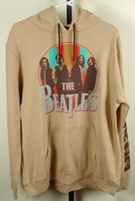 The Beatles Khaki Pullover Hoodie Size L NWT