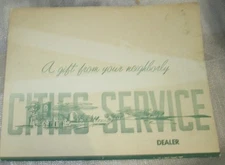 Cities Service Compliments Of Your Dealer Railroad Train Locomotive Prints #2
