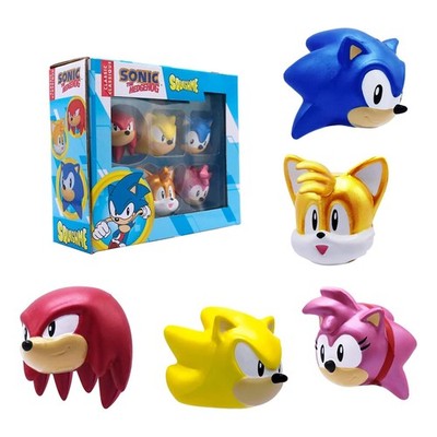 Sonic The Hedgehog 5-Teiliges SquishMe Sammlerbox