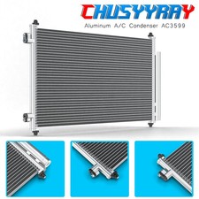 2026 New A/C Aluminum Condenser for 2007 2008 2009 2010 2011 Honda CR-V 2.4L L4