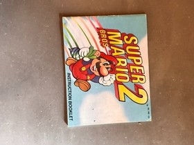 Super Mario Bros 2 CIB: *Original NES Box Variant- Tested Works "BROS. @ Left"