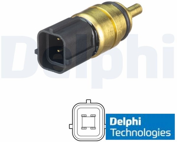 Delphi TS10528 Sensor FüR KüHlmitteltemperatur Sensor KüHlmittelsensor-image