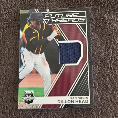 2023 Panini EEE Future Threads Dillon Head San Diego Padres 100Pt Relic FT-DH