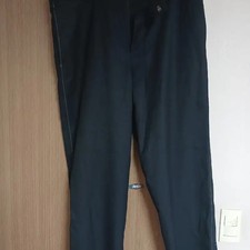 System Homme Dark Navy Tapered Slacks, Size 88, Men  s Dress Pants Official