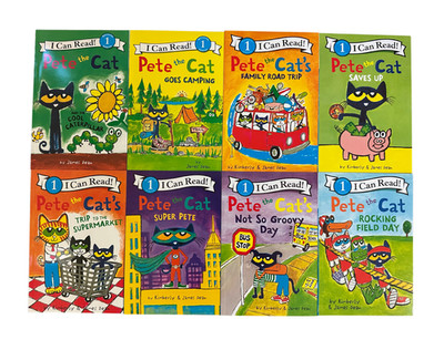 Pete the Cat I Can Read Children's Books Level 1 Beginning Readers Lot 8