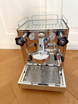 !!! TOP !!! ECM Mechanika Espressomaschine aus Edelstahl, Siebträger !!!