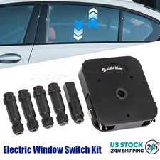 Universal Electric Window Switch Kit For All Vehicles Power Window Crank Switch-