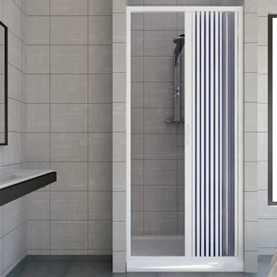 PINTO CABINE DE DOUCHE PAROI DE DOUCHE EN PVC VERGINE 80 CM PORTE UNIQUE