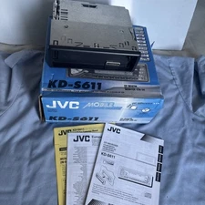 JVC Car Reciever - Black - Unit Only (KD-S611)