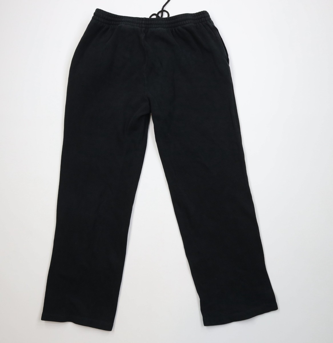 Vtg 90s Ralph Lauren Mens L Faded Heavy Cotton Ribbed Knit Wide