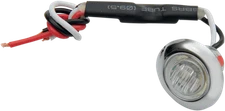 PRO-ONE PERF.MFG. Mini Marker Light - Dual Function - Red LED - Clear Lens