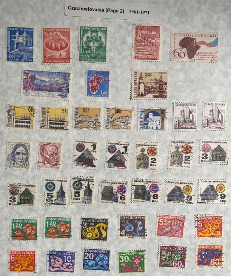 East Europe Stamps-Czechoslovakia, Ceskoslovensko, Romania Romana CTO 473 stamps - Image 3 of 4