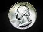 1943-S Washington Quarter! GEM BU UNC Great Luster! Spotless Better-date!