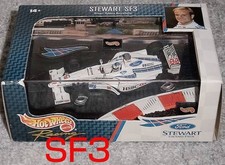 Mattel 1/43 Stewart Ford Sf3 Barrichello 1999 Hotwheels