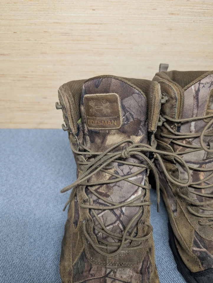 Under Armour Bozeman Men’s Hunting Boots Camo Waterproof 12 US Leather - Image 2 of 4