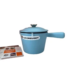 LE CREUSET Windsor Pot Sugar Blue 16cm Cookware Kitchenware NO BOX UNUSED