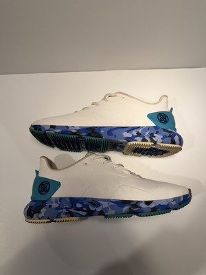Gfore g/fore g4 mens Camo MG4+ white blue SNOW golf shoes  display picture 1