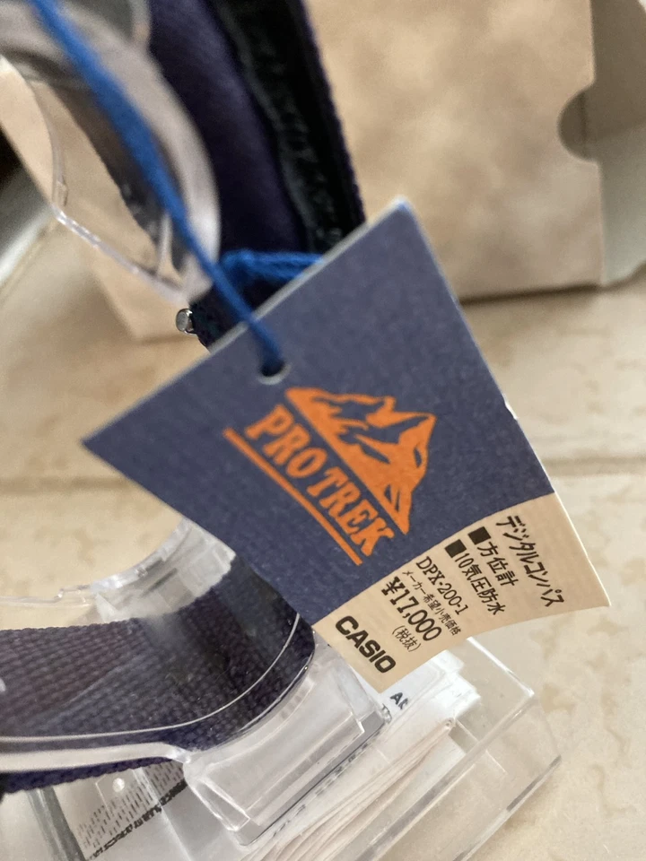 Relógio Casio Vintage Protrek DPX-200-1 Masculino Bússola Digital - Imagem 2 de 4