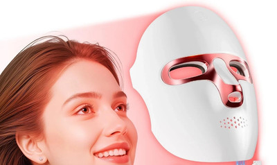 FOLOKE LED Light Therapy Mask Skin Care Mask, LED